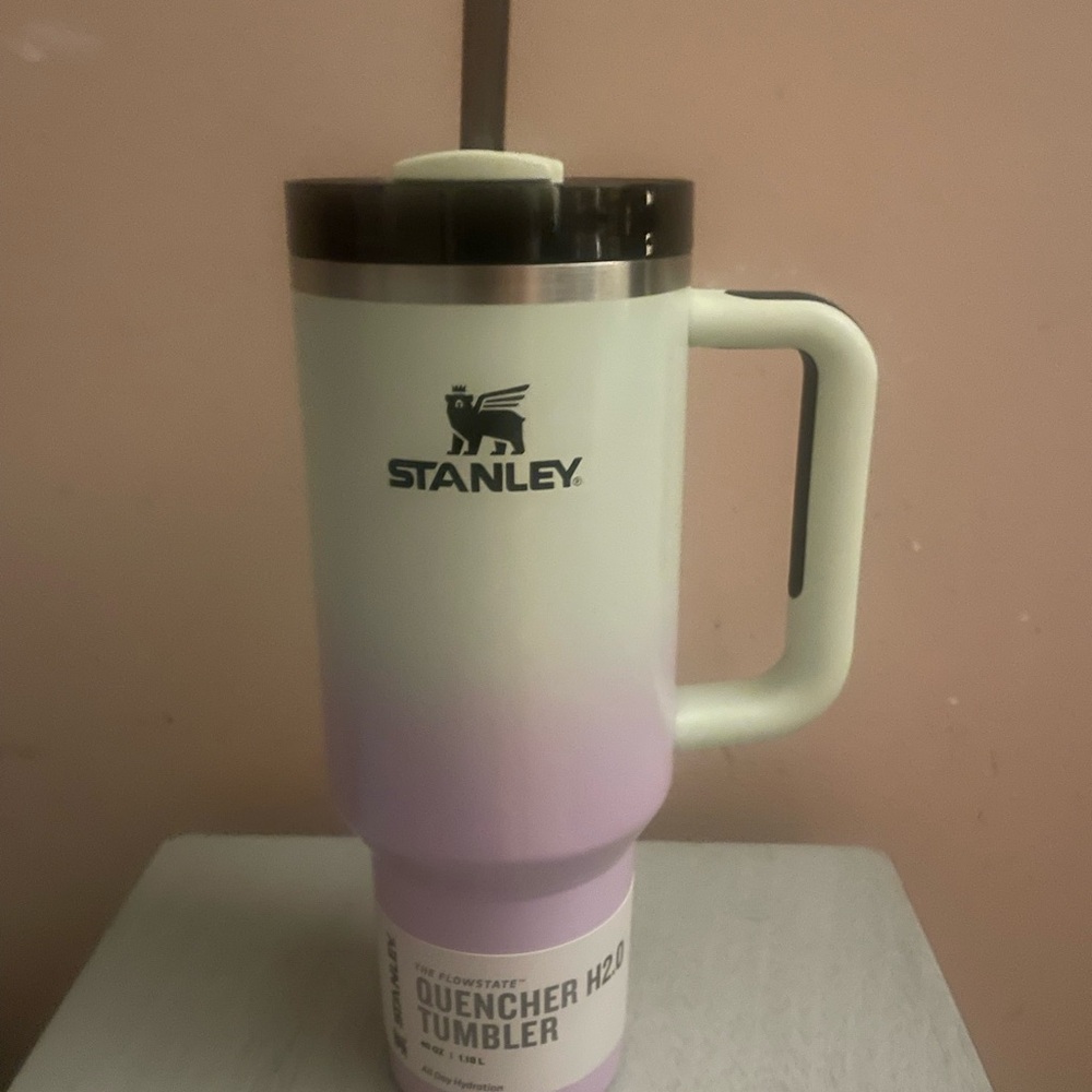 Stanley Hypnotic Green Halloween FlowState Quencher 40oz Tumbler